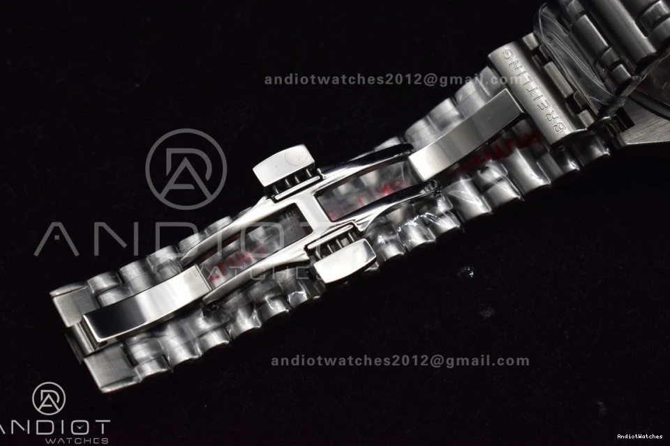 SoftTouch Grey on GMT SS Chronomat Bracelet 529 40mm A Edition Breitling Best Automatic Dial 1:1 Factory BLS 0406